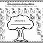 Letters In My Name Worksheet
