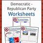 Democrat Or Republican Worksheet