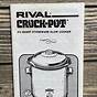 Rival Slow Cooker Manual