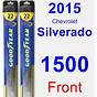 2018 Chevy Silverado 1500 Wiper Blade Size