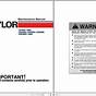 Taylor Forklift Service Manual