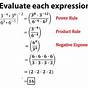 Apply The Properties Of Integer Exponents