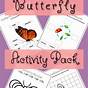 Butterfly Worksheets For Preschool