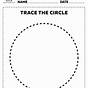 Circle Activity Worksheet For Preschool