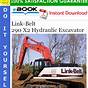 Link Belt Excavator Service Manual