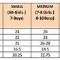 Youth Xl 18-20 Size Chart