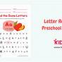 Letter Recognition Preschool Worksheets