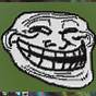 Troll Face Minecraft Head