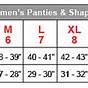 Hanes Mens Underwear Size Chart
