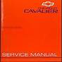 Chevy Cavalier Repair Manual