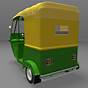 E Rickshaw 3d Model