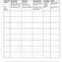 Printable Abc Data Sheet Template