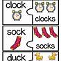 Singular And Plural Words For Kindergarten