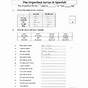 The Imperfect Tense In Spanish Worksheets Answers