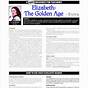 Elizabeth Golden Age Worksheet Answers