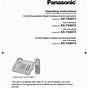 Panasonic Kx Tga410 Manual