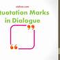 Dialogue Without Quotation Marks