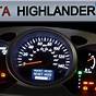 Toyota Highlander Warning Lights