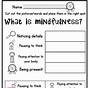 Mindfulness Worksheets For Adults