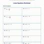 Equations Practice Worksheet