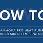 Aqua Pro Heat Pump Owner's Manual
