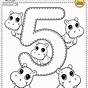 Number Worksheets For 3 Year Olds