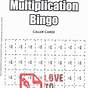 Multiplication Bingo Cards