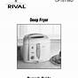 Rival Cf250 Deep Fryer Manual