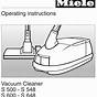 Miele S5000 Owner Manual
