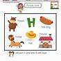 Kindergarten Words That Start With H