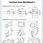 Surface Area Worksheet Pdf