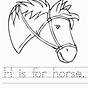 Horse Activity Sheets