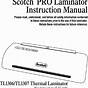 Scotch Tl901 Manual