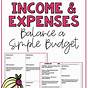 Expenses Worksheets