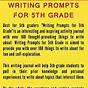 Journal Prompts For 5th Grade