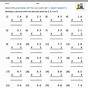 Multi Digit Multiplication Worksheets 5th Grade