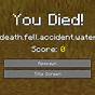 The Longest Death Message In Minecraft