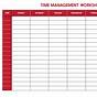 Time Management Pdf Worksheet
