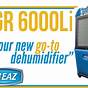 Lgr 6000li Dehumidifier Manual