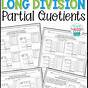 Division Partial Quotients Worksheet