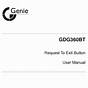 Genie G3t-a Manual