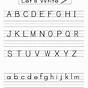 Letter A Writing Practice Worksheets