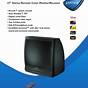 Philips 32ps60b Crt Television User Manual
