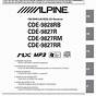 Alpine Cde 7858 Owner's Manual