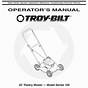 Troy Bilt Model 13wn77ks011 Owners Manual