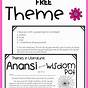 Finding The Theme Worksheets