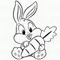 Printable Bunny Coloring Pages
