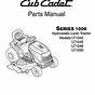 Cub Cadet Lt1046 Owner's Manual