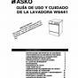 Asko D3122 Use And Care Guide