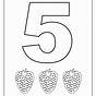 Numbers 0-5 Worksheets For Kindergarten